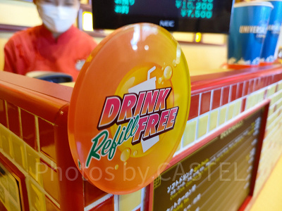 USJのドリンクリフィルフリー