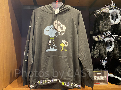 USJハロウィン/スカルスヌーピー長袖パーカー