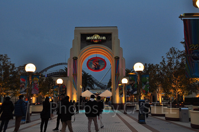 早朝のUSJ