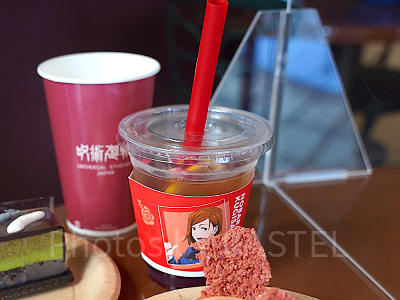 USJ×呪術廻戦コラボレストラン＆フード：釘崎 野薔薇のローズレモンティー