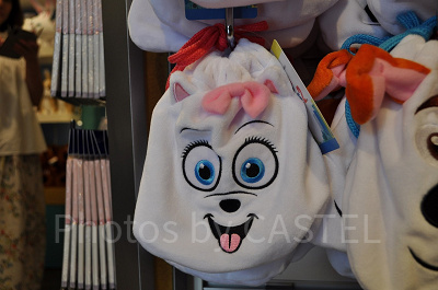 USJペット2グッズ:ギジェットの巾着