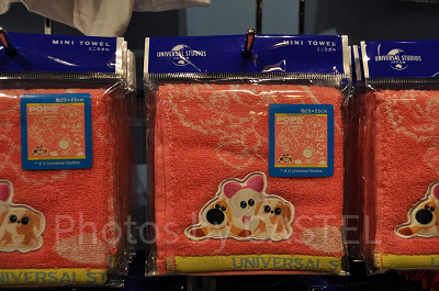 USJペット2グッズ:ペット2キャラクターのミニタオル