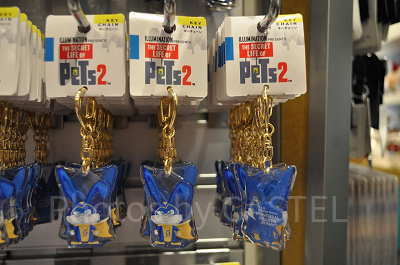 USJペット2グッズ:スノーボールのキーチェーン