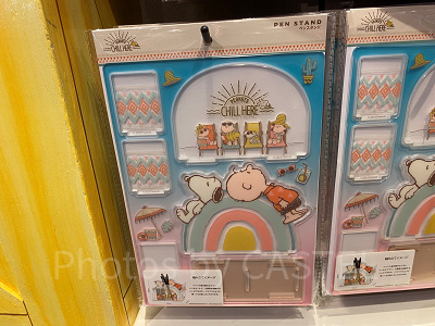 USJスヌーピー夏グッズ/デスクオーガナイザー