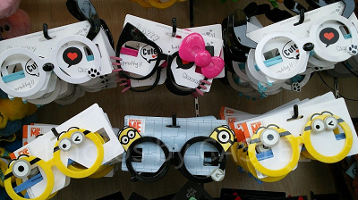 USJのサングラス／伊達メガネ