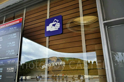 USJのチケットブース