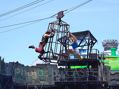 USJ「ウォーターワールド」：マリナーとエノーラ