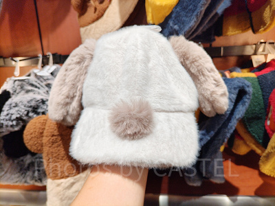 USJ冬グッズ:スヌーピーの耳付きキャップ