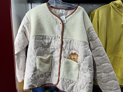 USJ冬グッズ:キルティングフリース