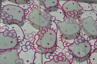 USJワンダーランドのキティのリボンスタイル外観