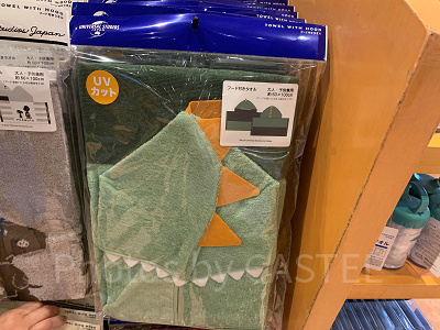 USJ2025/ジュラシックパークのフード付きタオル