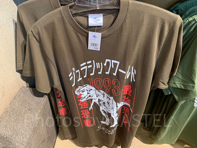 USJ2025/ジュラシックワールドのTシャツ
