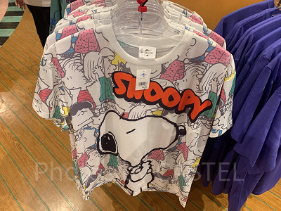 USJ2025/スヌーピーの総柄シャツ