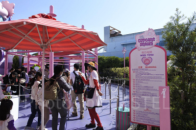 USJ／ハローキティのカップケーキドリーム入口