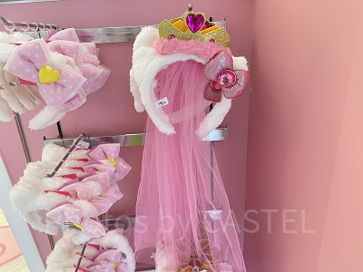 USJ/ハローキティのベール付きカチューシャ