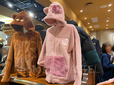 USJ/キティのボアパーカー