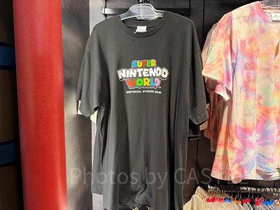 USJ/任天堂エリアのTシャツ