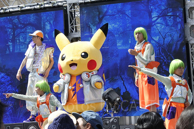 現在のUSJではポケモンが活躍中