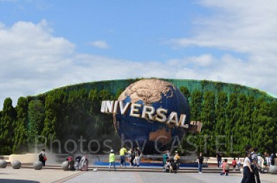 USJのシンボル「グローブ」