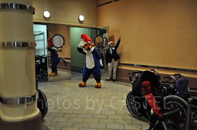 USJのウッディ・ウッドペッカーはいまでも大活躍中!