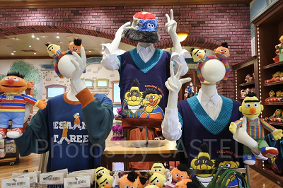 USJ／セサミストリートの秋冬コーデ