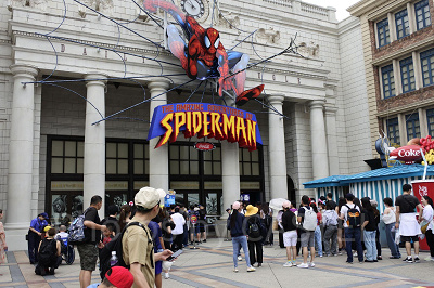 USJ／スパイダーマンザライド