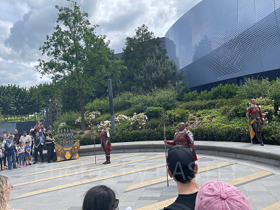 アベンジャーズキャンパスのショー「Warriors of Wakanda」