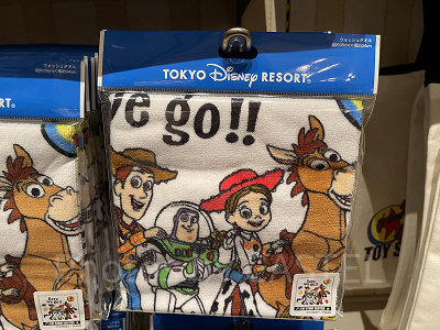 ウォッシュタオル（トイストーリーべスティーズグッズ）