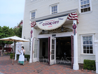 ケープコッド・クックオフではミッキーたちのショーが見られる