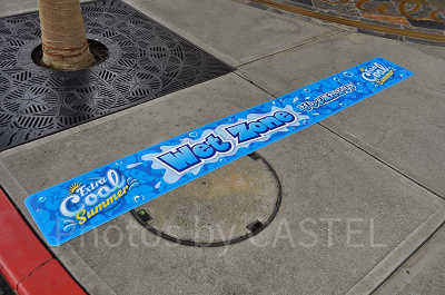 ウォーターサプライズパレードのウエットゾーンマーク