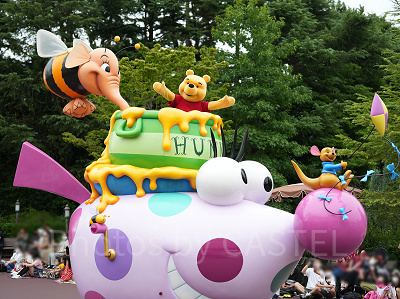 ドリーミングアップに登場するプーさん