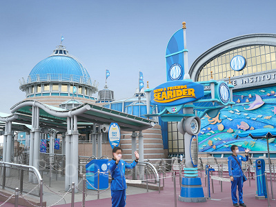 ニモ＆フレンズ・シーライダーができたことで、ポートディスカバリーはますます海を感じる場所に。