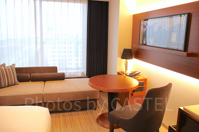 ファミリー ルームのワークスペース