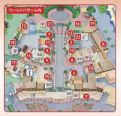 ディズニーランドのマップ】テーマランドごとに徹底解説