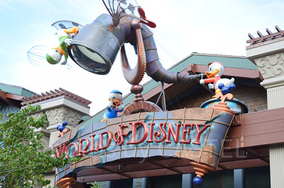 ワールド・オブ・ディズニーの外観