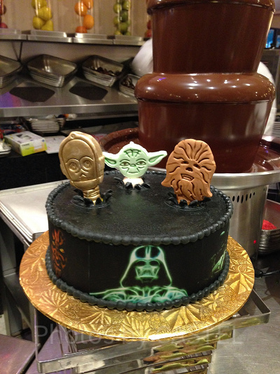 ヨーダケーキ　ハリウッドスタジオフロリダ