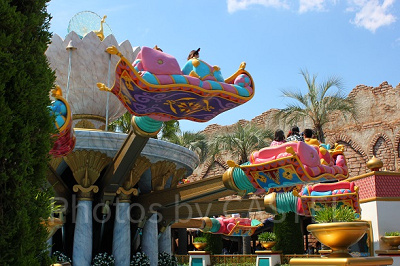 アラジンとジャスミンの気持ちを体験できる