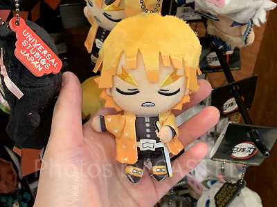 善逸のマスコットキーチェーン（USJ鬼滅の刃グッズ2024）