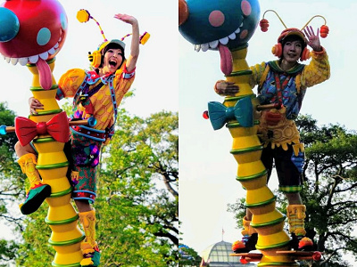 写真解説 ドリーミング アップ のダンサー衣装 フロート順のダンサー キャラクターまとめ