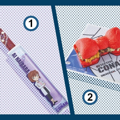 2022年名探偵コナン・フードカートのメニュー