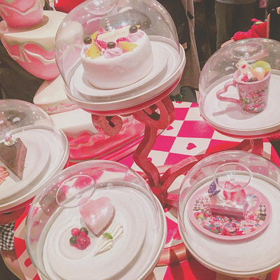 かわいいハートのメニューがいっぱい