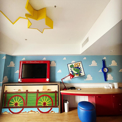 トイ・ストーリーホテルの客室