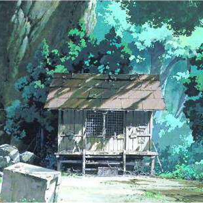 となりのトトロの一場面