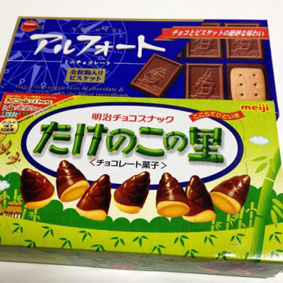 箱入りお菓子にチケットを