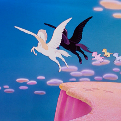 「交響曲第六番　田園」に最初出てくるユニコーンの親子