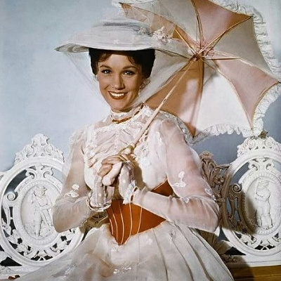 若き日のジュリー・アンドリュース