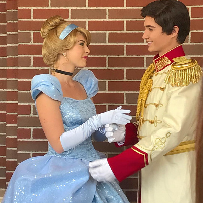 あこがれのシンデレラとグリーティングも！