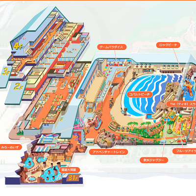 アドベンチャードームマップ