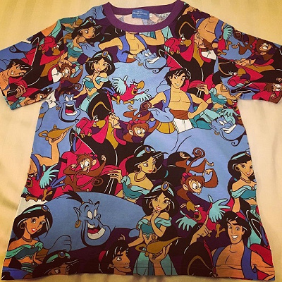 アラジンのTシャツ