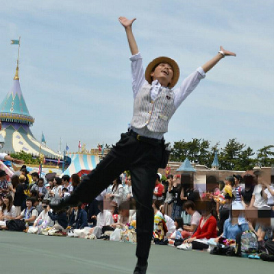 踊りも全力